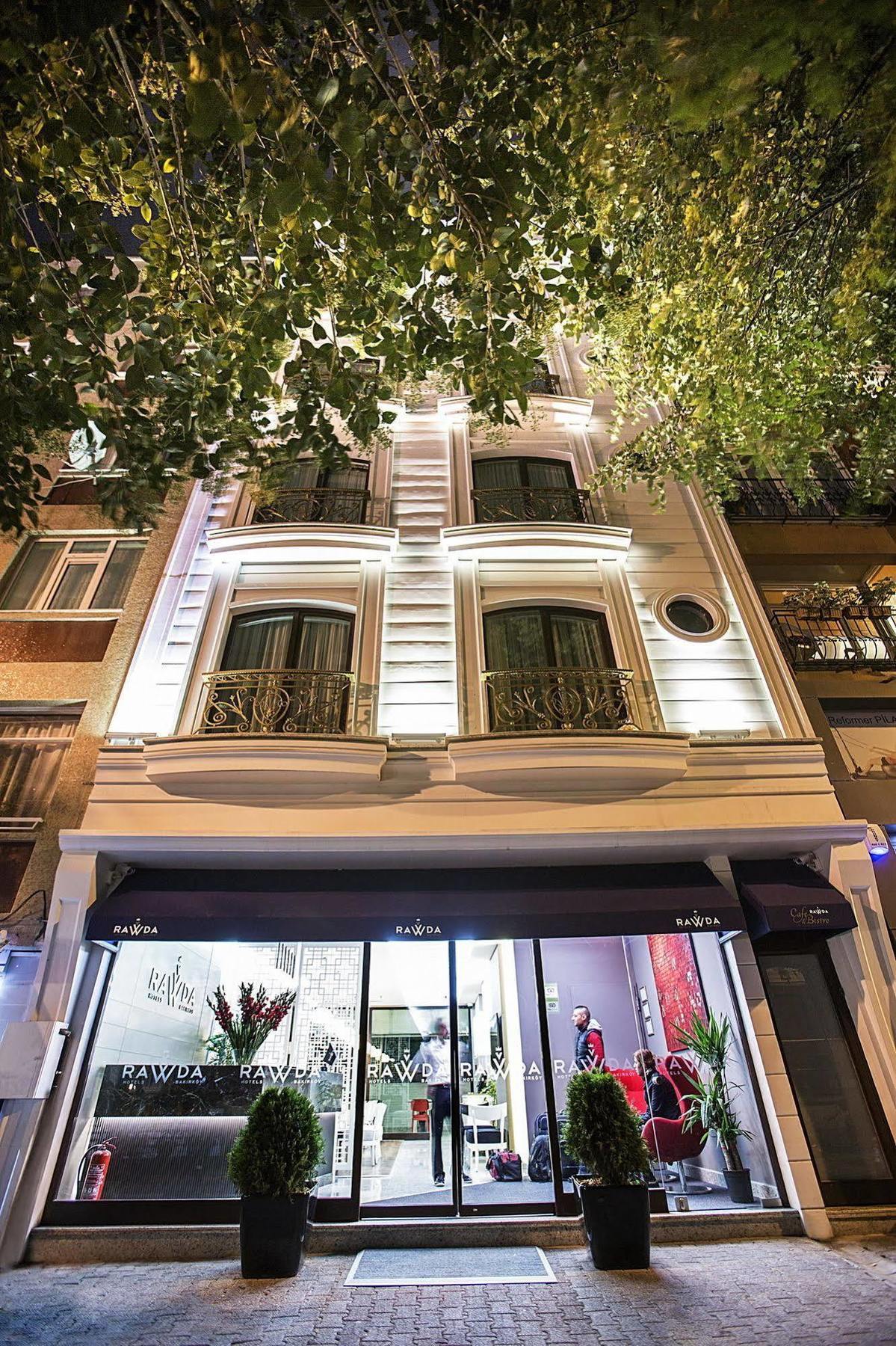 Rawda Hotel Bakirkoy Istambul Exterior foto