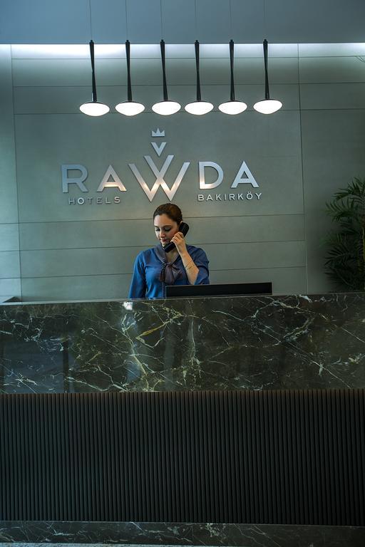 Rawda Hotel Bakirkoy Istambul Exterior foto